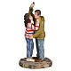 Kissing under the mistletoe Bacio sotto il vischio Luville Sledgeholm 8x4x4 cm - 1198740 s1