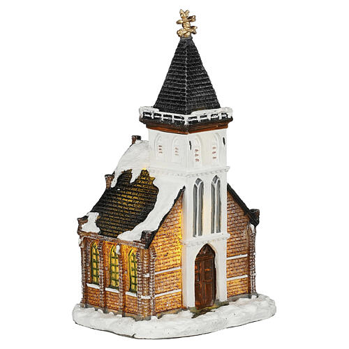 Small Church by LuVille, Schneewald collection, 5.3x3.3x2.4 in - 1198770 1
