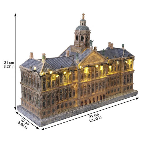 Paleis op de Dam Royal Palace by LuVille, 8.3x12.2x3.9 in - 1198779 3