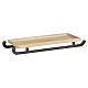 Vassoio decorativo a slitta legno FSC 100% 7x62x25 cm - 1205521 s1