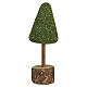 Albero decorativo verde lucido 3 modelli assortiti 13x4 cm -1206754 s1