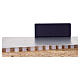 Espositore Glida con base stradale 10x75x40 cm s5