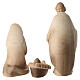 Nativity figurines, Val Gardena double-patina wooden Nativity Scene s6