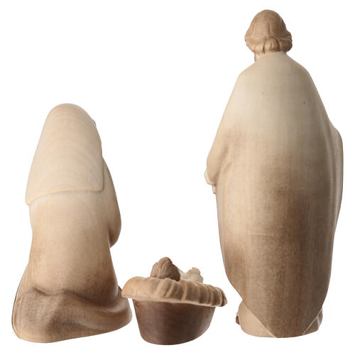 Statuettes de la Nativité en bois à double patine du Val Gardena 6