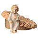 Statuettes de la Nativité « Rudolf » peintes en bois du Val Gardena s5