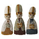 Three Wise Men in wool by Gry & Syf, 12 cm Nativity Scene s1