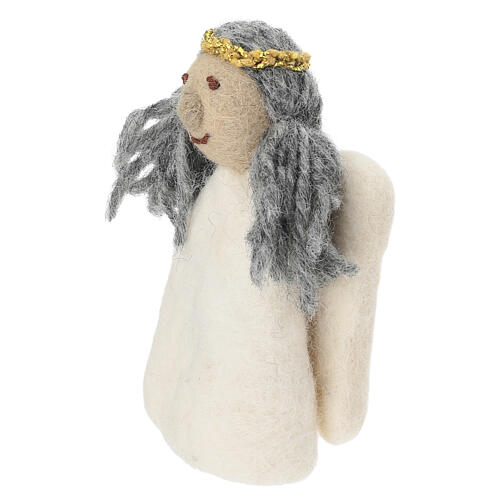 Aniołek Gry & Sif z wełny, 10 cm 3