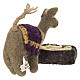 Wool camel and hay by Gry & Syf, 12 cm Nativity Scene s5
