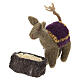 Cammello e fieno in lana Gry and Syf presepe 12 cm s3