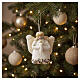 Gry & Sif wool angel with candle, 3.5 in s2