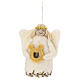 Engel mit Leier Gry & Sif aus Wolle 10 cm s1
