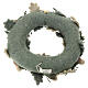 Ghirlanda di Natale in lana con gancio Gry and Syf 20 cm s3