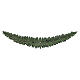 Festone boa natalizio Olivetta verde con pigne 2,7 mt PVC diametro 45 cm s1