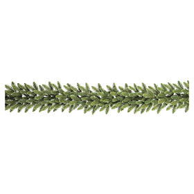 Guirnalda navideña Full PE con ramas verdes 2,7 m, diámetro 30 cm