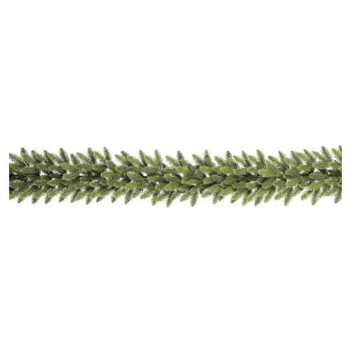 Festone natalizio Full PE con rami verdi 2,7 mt diametro 30 cm 1