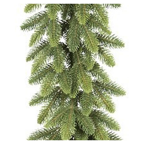 Festone natalizio Full PE con rami verdi 2,7 mt diametro 30 cm 4