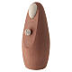 Sagrada Familia moderna con ovejita madera de arce bicolor belén20 cm s4