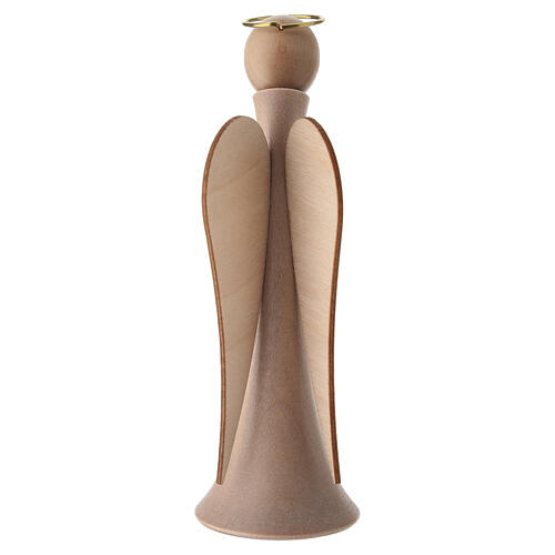 Erzengel Gabriel aus naturbelassenem Ahornholz 11 cm 4