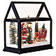 Scenografia serra con slitta e Babbo Natale 20x20x10 cm Bagutta Tendence s4