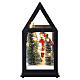 Scenografia serra con slitta e Babbo Natale 20x20x10 cm Bagutta Tendence s5