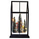 Casetta Babbo Natale con renna e uomo 30x15x15 cm Bagutta Tendence s6