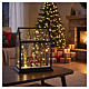 Serra con Babbo Natale e animali 30x25x15 cm Bagutta Tendence s2