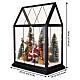 Serra con Babbo Natale e animali 30x25x15 cm Bagutta Tendence s3
