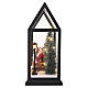 Serra con Babbo Natale e animali 30x25x15 cm Bagutta Tendence s5