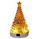 Albero acrilico bianco con villaggio interno 35x15x15 cm Bagutta Tendence s5