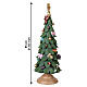 Albero di Natale verde 55 cm con regali Bagutta Tendence resina s2