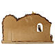 Presepe 11 pz completo e capanna legno d'olivo Terrasanta 15x25x15 cm s9