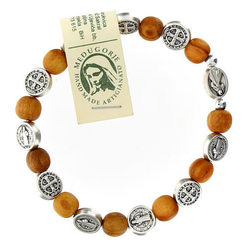 St Benedict medal bracelet 1