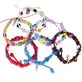 Pulseiras Dezena Terço da Paz: Pulseira Medjugorje criança