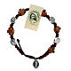 Pulsera cruces y medalla S. Benito. s2