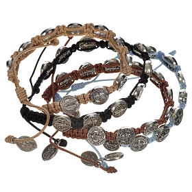 Single-decade Saint Benedict bracelet