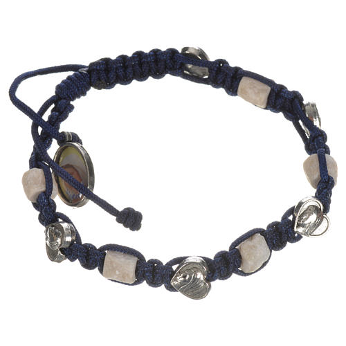 Bracelet with hearts and stone 11