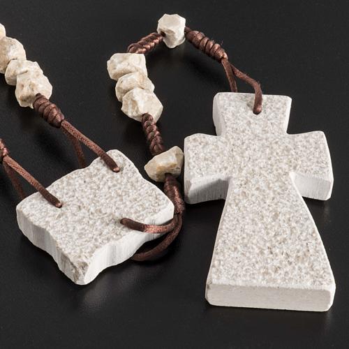 Stone chaplet with Resurrected Christ 5