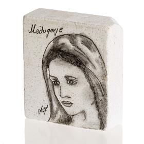 Stein Bild Gottesmutter von Medjugorje