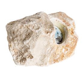 Medjugorje stone with image