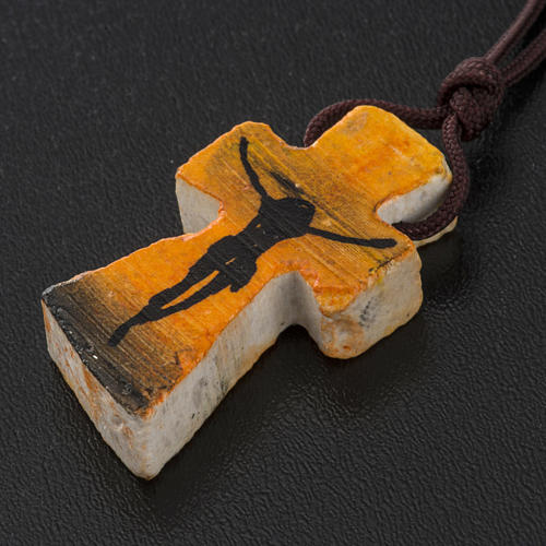 Necklace with painted cross 3