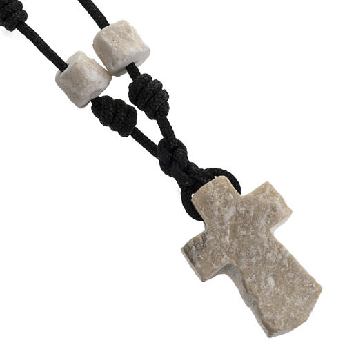 Single-decade Medjugorje necklace, stone 1