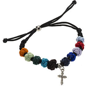 Pulseiras Dezena Terço da Paz: Pulseira dezena Medjugorje fio