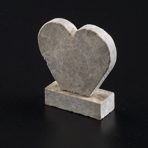 Our Lady of Medjugorje marble heart 4