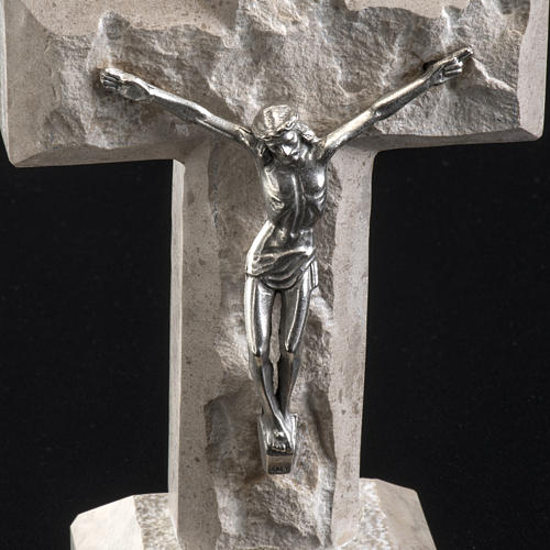Croce Medjugorje marmo 19x10,5 3