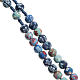 Medjugorje rosary in fimo, blue s3