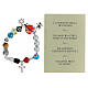 Medjugorje bracelet "the most beautiful story in the world" s8