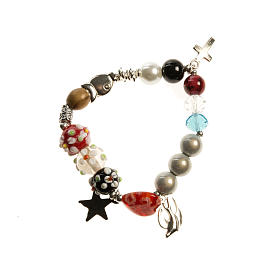 Pulseiras Dezena Terço da Paz: Pulseira Medjugorje Pulseiras Dezena Terço da Paz: Pulseira Medjugorje