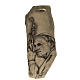 Pope John Paul II picture on red stone s1