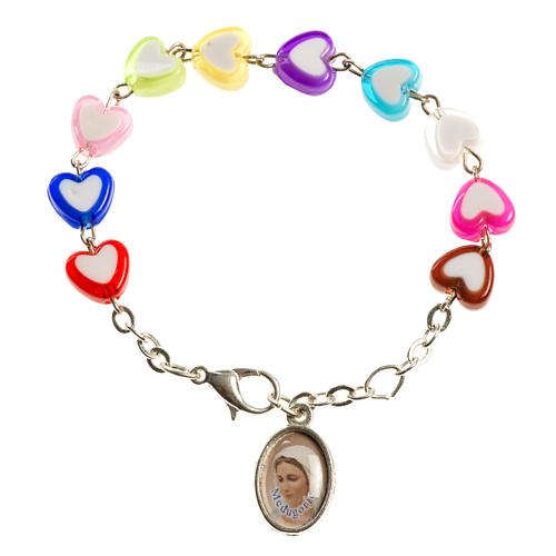 Bracelet for children with hearts, Medjugorje 1