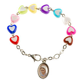 Bracelet for children with hearts, Medjugorje